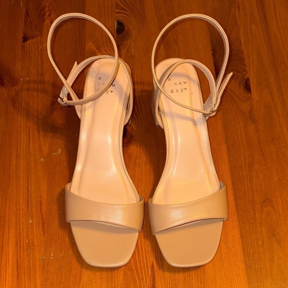 a new day Shoes - A New Day Women's Beige Strap Sandals